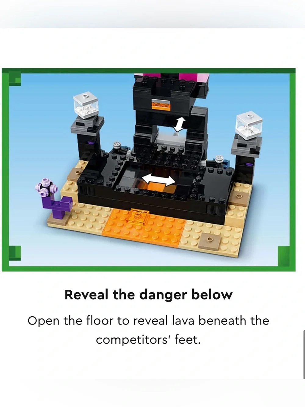 LEGO Minecraft “The End Arena” Set 21242 - RETIRED PRODUCT